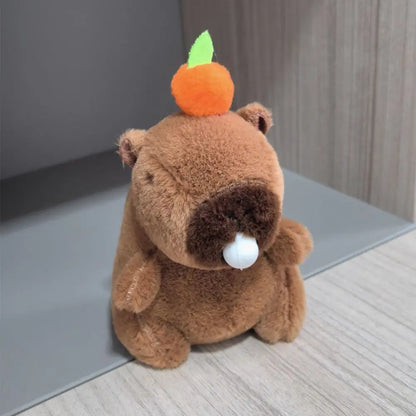 Capybara Plush Hoodie Toy