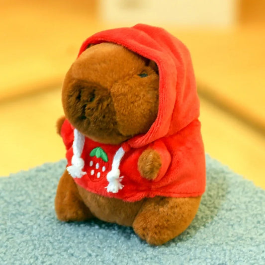 Capybara Plush Hoodie Toy