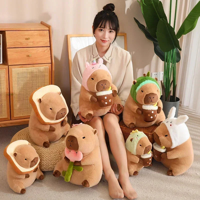 Kawaii Capybara Plush Toy