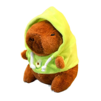 Capybara Plush Hoodie Toy