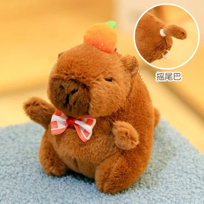 Capybara Plush Hoodie Toy