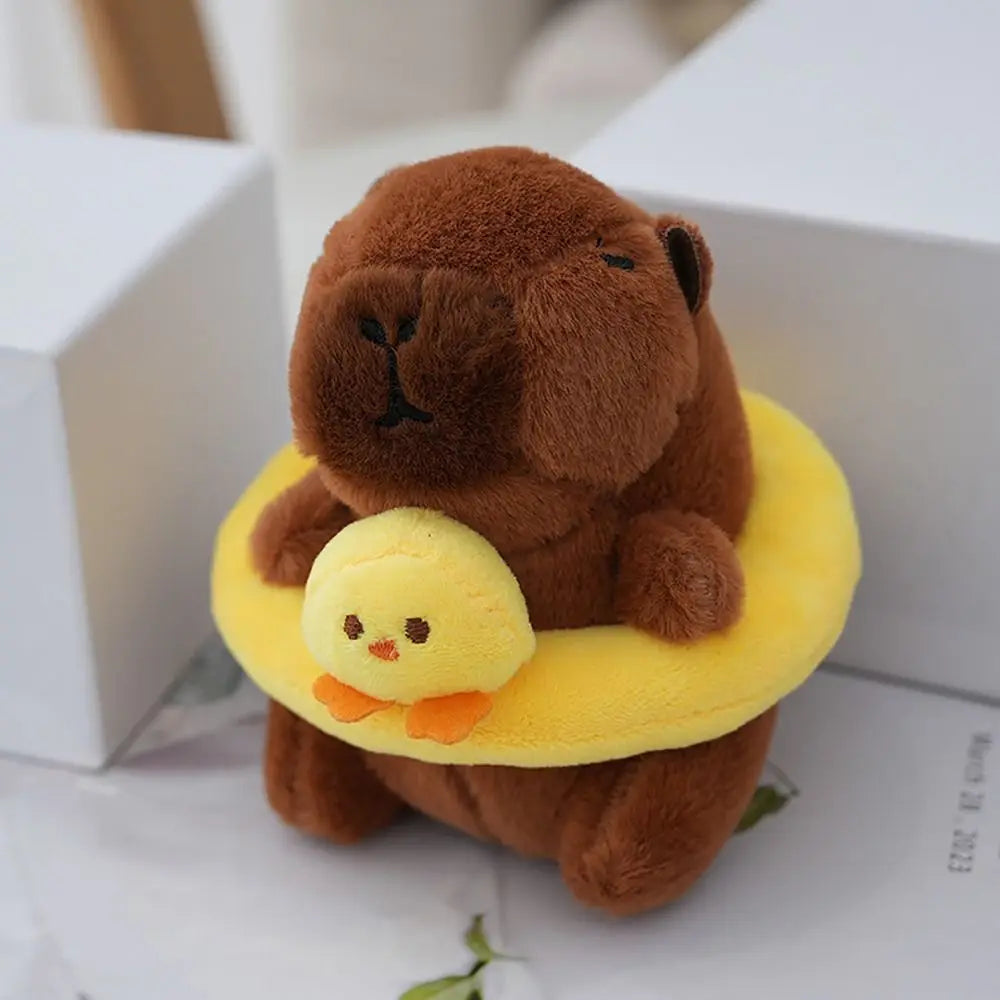 Capybara Plush Hoodie Toy