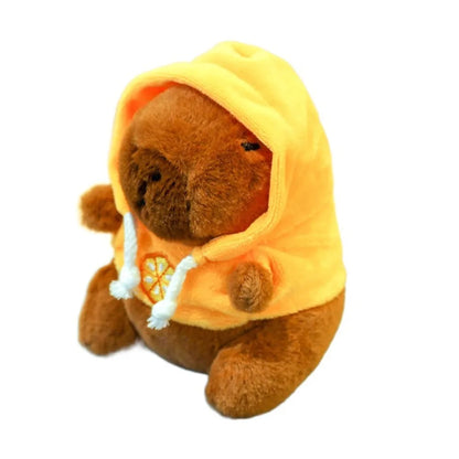 Capybara Plush Hoodie Toy