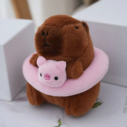 Capybara Plush Hoodie Toy