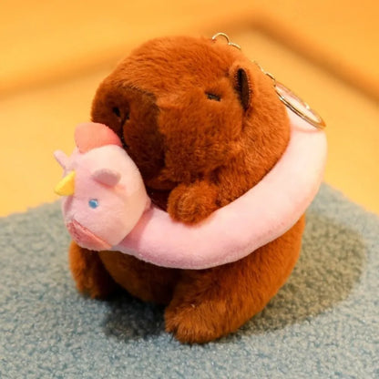 Capybara Plush Hoodie Toy