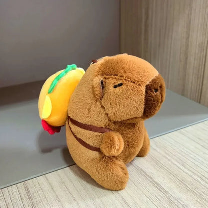 Capybara Plush Hoodie Toy