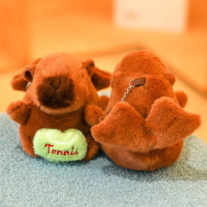 Capybara Plush Hoodie Toy
