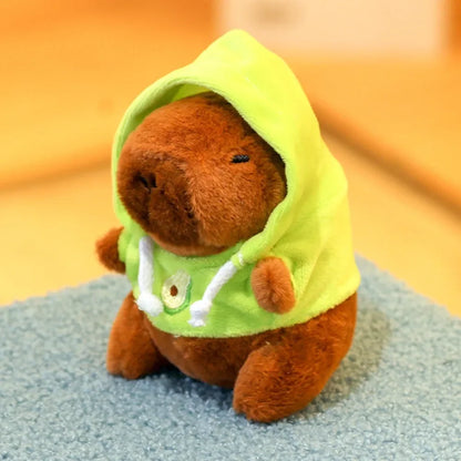 Capybara Plush Hoodie Toy