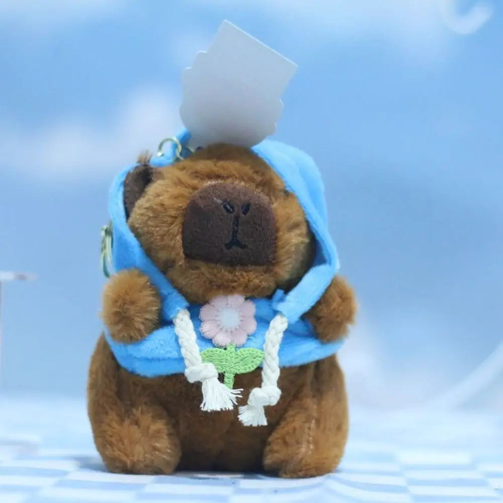 Capybara Plush Hoodie Toy