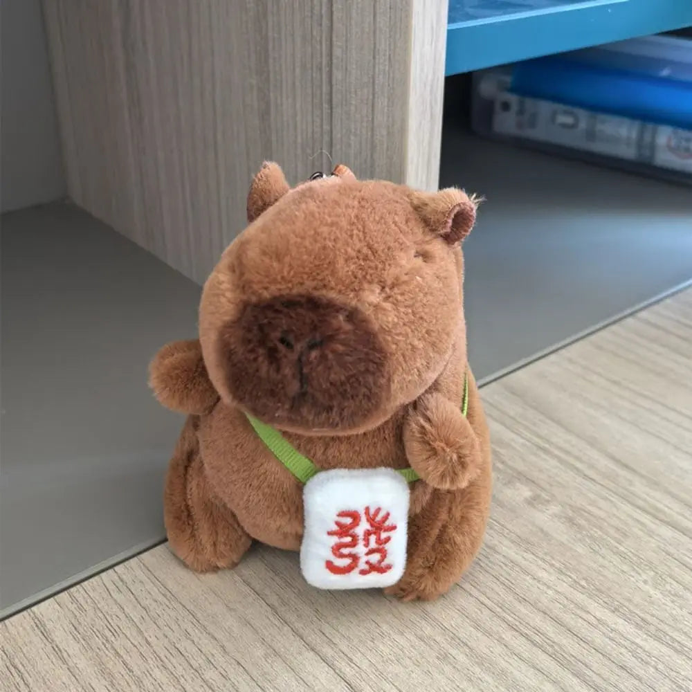 Capybara Plush Hoodie Toy