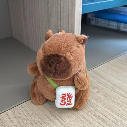 Capybara Plush Hoodie Toy